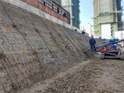 临县建筑边坡支护